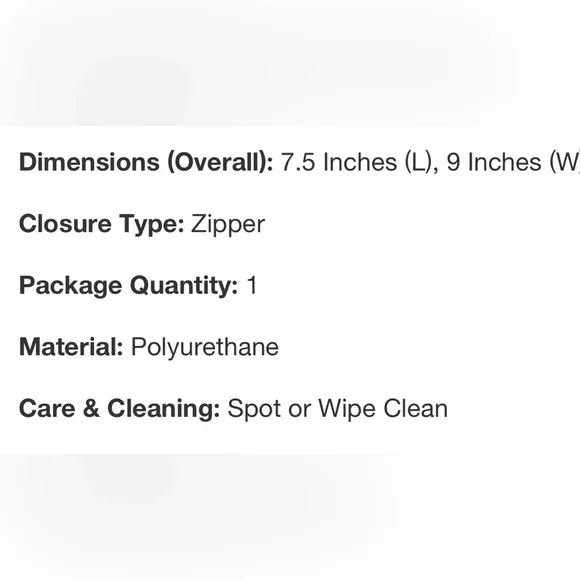 Iridescent Puffy Cosmetic Pouch - Picture 9 of 9